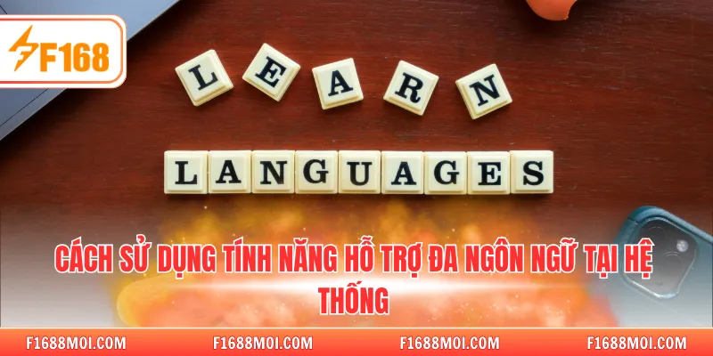 Cách sử dụng tính năng hỗ trợ đa ngôn ngữ tại hệ thống