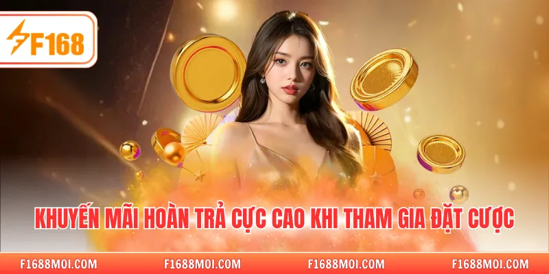Khuyến mãi hoàn trả cực cao khi tham gia đặt cược